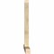 Ekena Millwork Portland Rough Sawn Timber Gable Bracket, Douglas Fir, 108"W x 72"H x 6"D x 6"F, 16/12 Pitch GBW108X72X0606POR00RDF - alternate 2